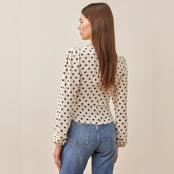 Reformation Nell Top in Portofino - Picture 2 of 5